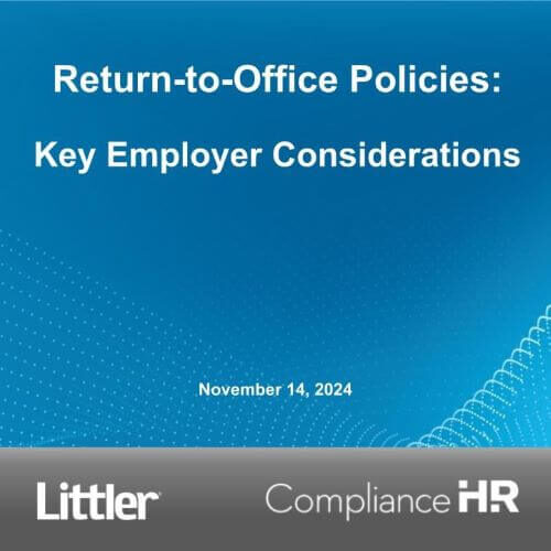 Return-to-Office Policies Webinar to Avoid Employee Pushback