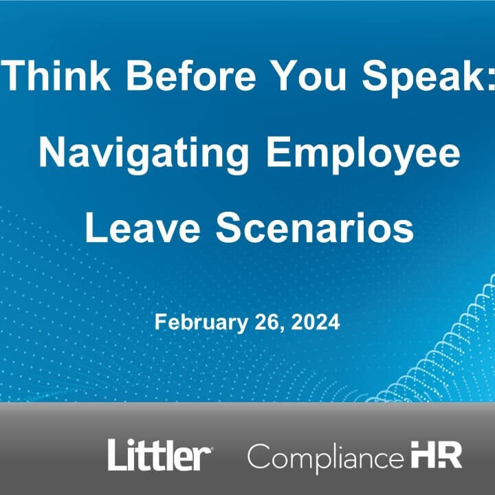 Think Before You Speak: Navigating Employee Leave Scenarios